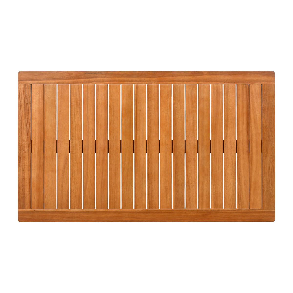 4-Piece Acacia Wood Patio Conversation Set with Cushions