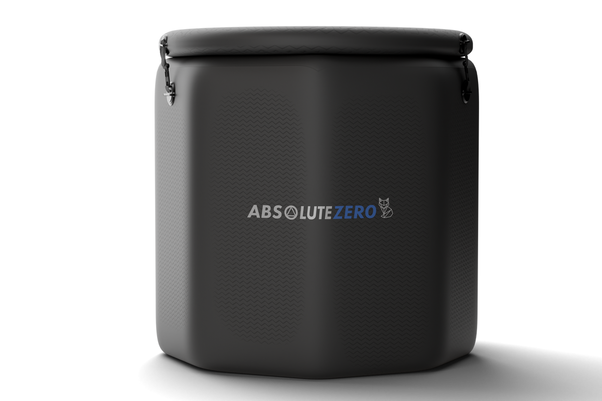 Absolute Zero Portable Inflatable Cold Plunge Tub – Barrel or Recline