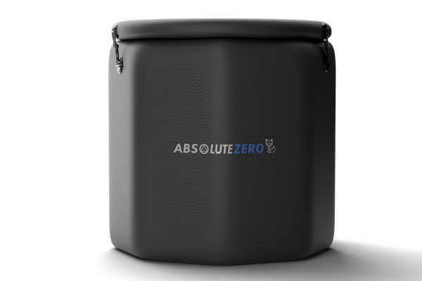 Absolute Zero Portable Inflatable Cold Plunge Tub – Barrel or Recline