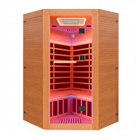 Infrared Sauna Built for Home Wellness, 2180W 360° Heating, Red Light Therapy, Oxygen Bar, Bluetooth Audio