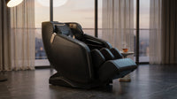 4D Massage Chair Full Body, Zero Gravity Massage Chair with Heat and Foot Massage with Airbags, Kneading, Bluetooth, LCD Touch Control - Black — Lifestyle