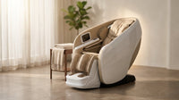 4D Massage Chair Full Body, Zero Gravity Recliner,34 Airbags Massage,20 Auto Massage Programs,Auto Body Scan,Ai Voice Control,55" SL Track,Beige — Lifestyle