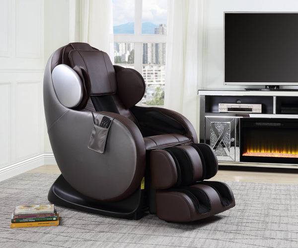 ACME Furniture Pacari 2D Zero Gravity Massage Chair with 16 Airbags