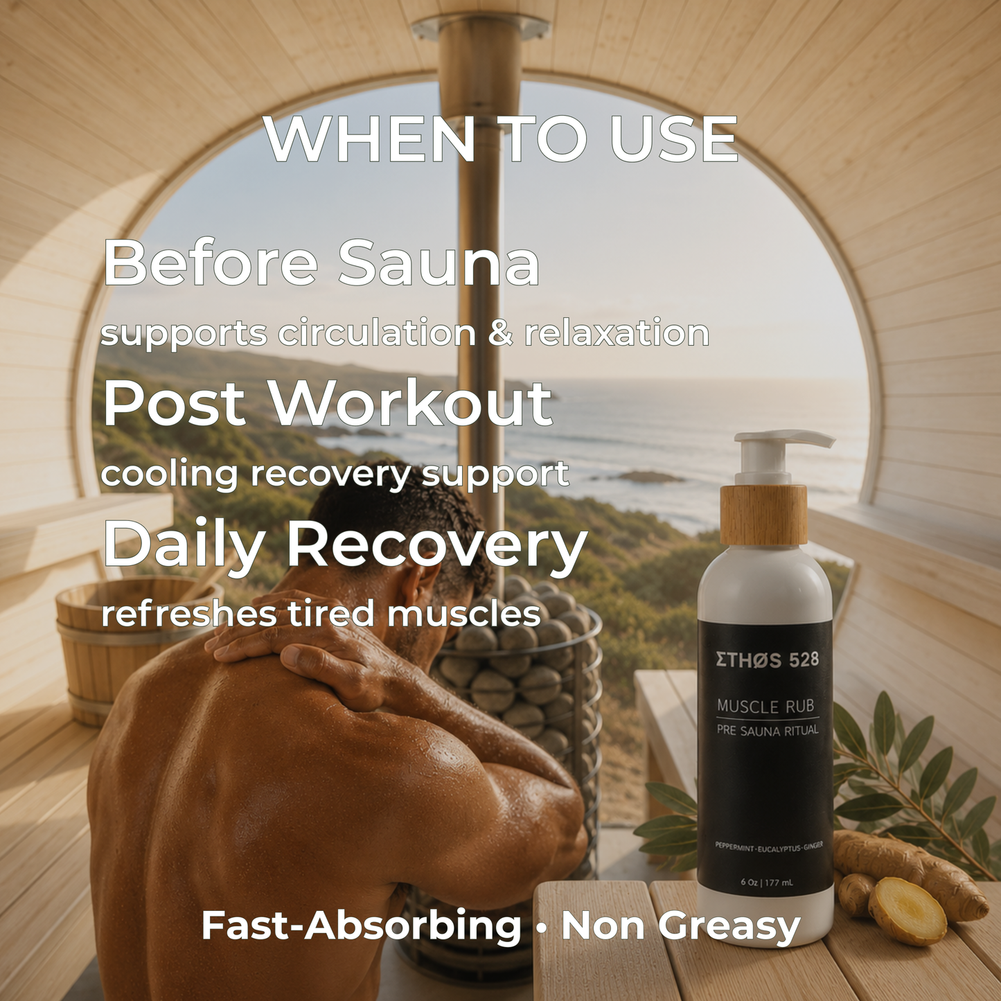 Sauna Muscle Rub