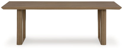 Serene Bay 7-Piece Outdoor Dining Set – Dark Brown