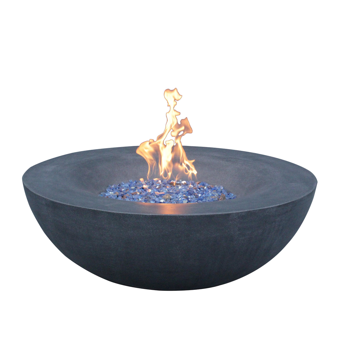 42 in. GFRC Propane Fire Pit Bowl