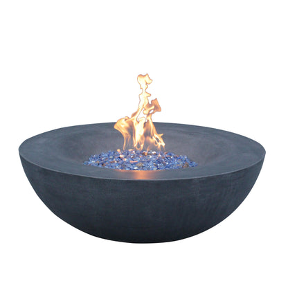 42 in. GFRC Propane Fire Pit Bowl