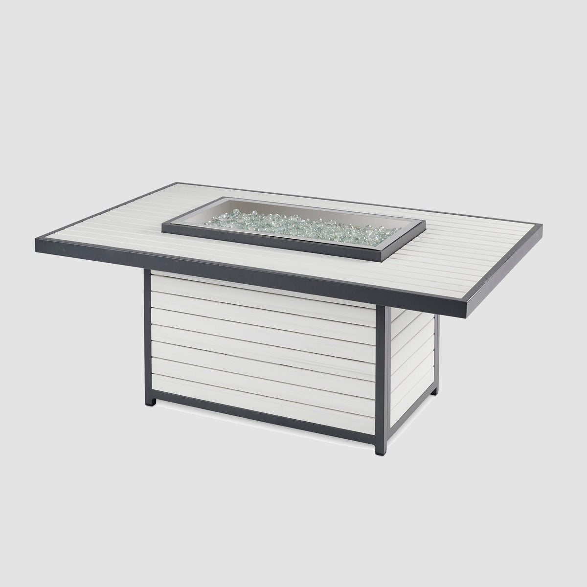 Kenwood & Brooks Rectangular Gas Fire Pit Table