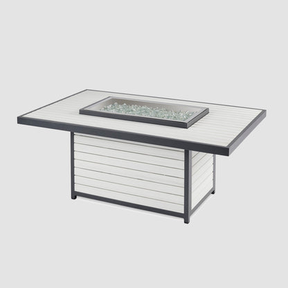Kenwood & Brooks Rectangular Gas Fire Pit Table