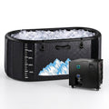 Cold Plunge Tub Designed for Athletic Recovery, 248 Gallon Capacity, 1 Horsepower Chiller, WiFi Control