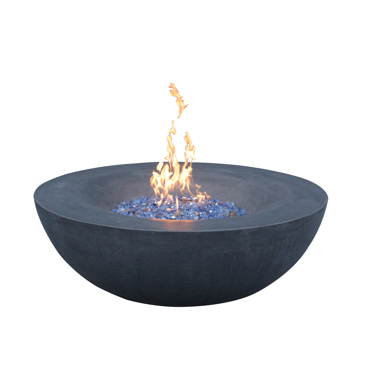 42 in. GFRC Propane Fire Pit Bowl
