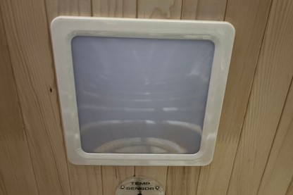 Blisspod Malmo Deluxe 2-Person Infrared Sauna with Red Light Panel