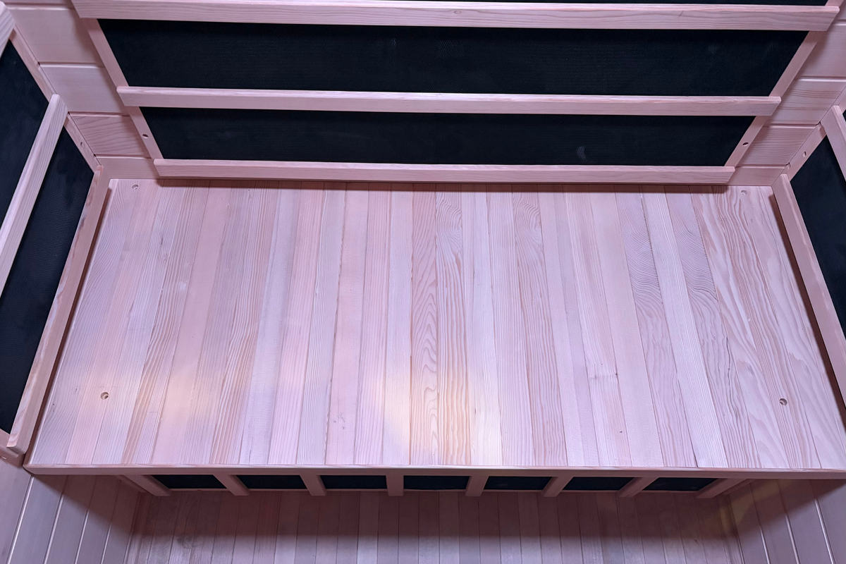 Blisspod Malmo Deluxe 2-Person Infrared Sauna with Red Light Panel