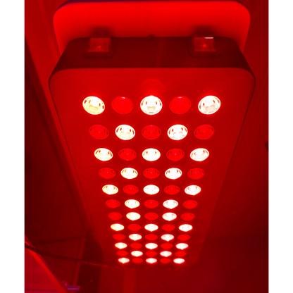 Blisspod Malmo Deluxe 2-Person Infrared Sauna with Red Light Panel