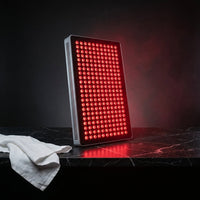 Red Light Therapy Panel Device – 660Nm Red & 850Nm near Infrared Light Therapy, LED Light Therapy Lamp, 300 Dual Chip Leds, Timer, Hanging Kit Included – PRO1500 — Studio Shot
