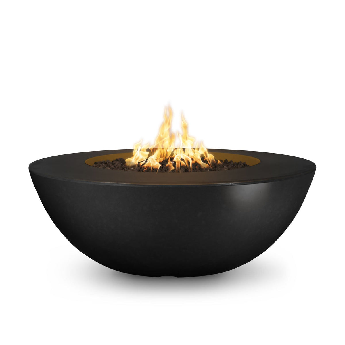 The Outdoor Plus Sedona 48 in. Wide Ledge GFRC Fire Pit