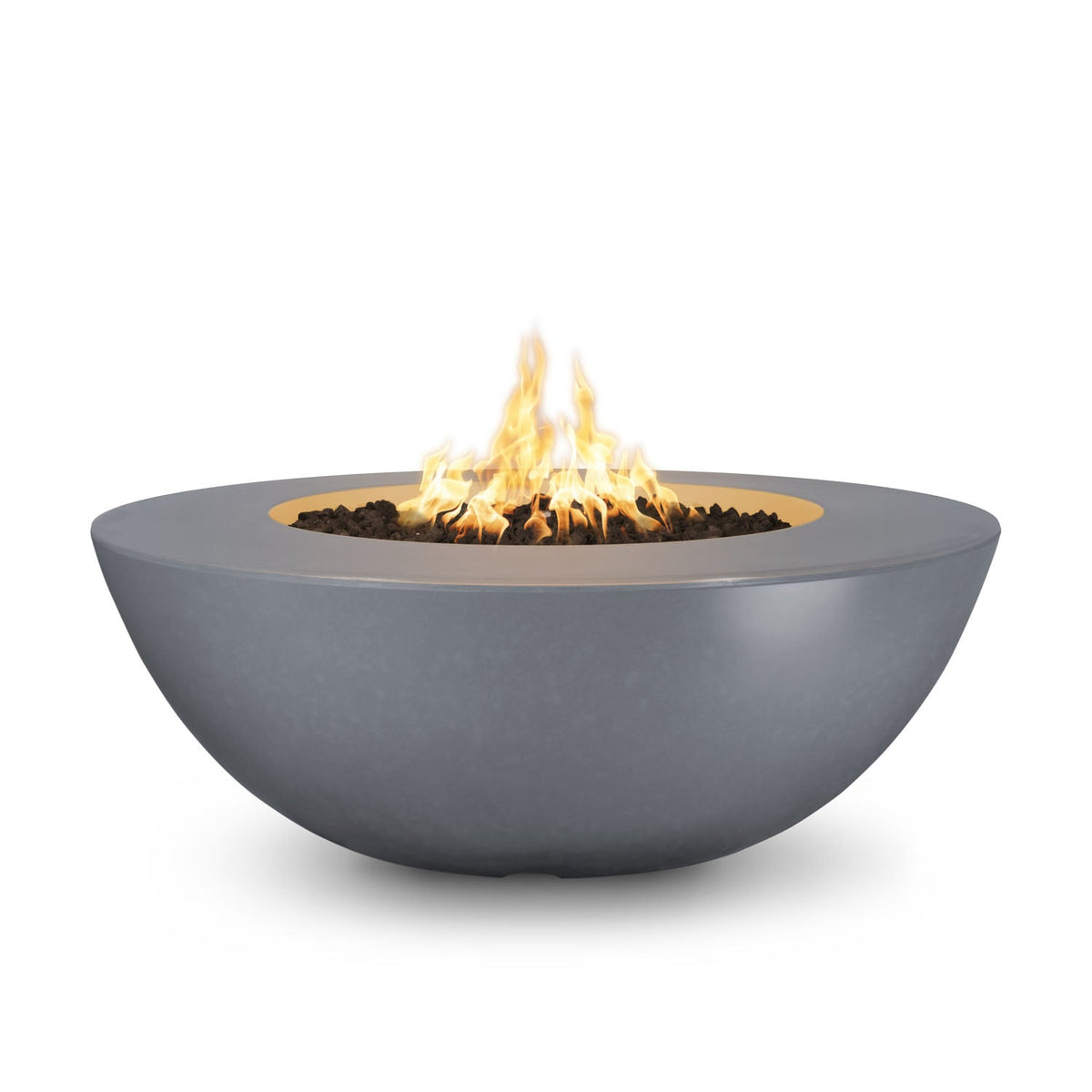 The Outdoor Plus Sedona 48 in. Wide Ledge GFRC Fire Pit