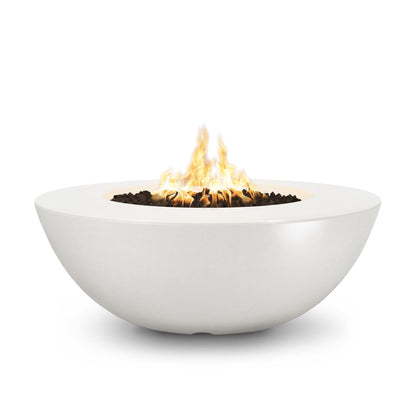 The Outdoor Plus Sedona 48 in. Wide Ledge GFRC Fire Pit