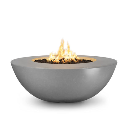 The Outdoor Plus Sedona 48 in. Wide Ledge GFRC Fire Pit