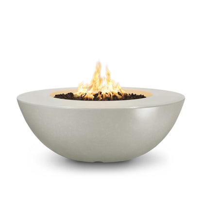 The Outdoor Plus Sedona 48 in. Wide Ledge GFRC Fire Pit