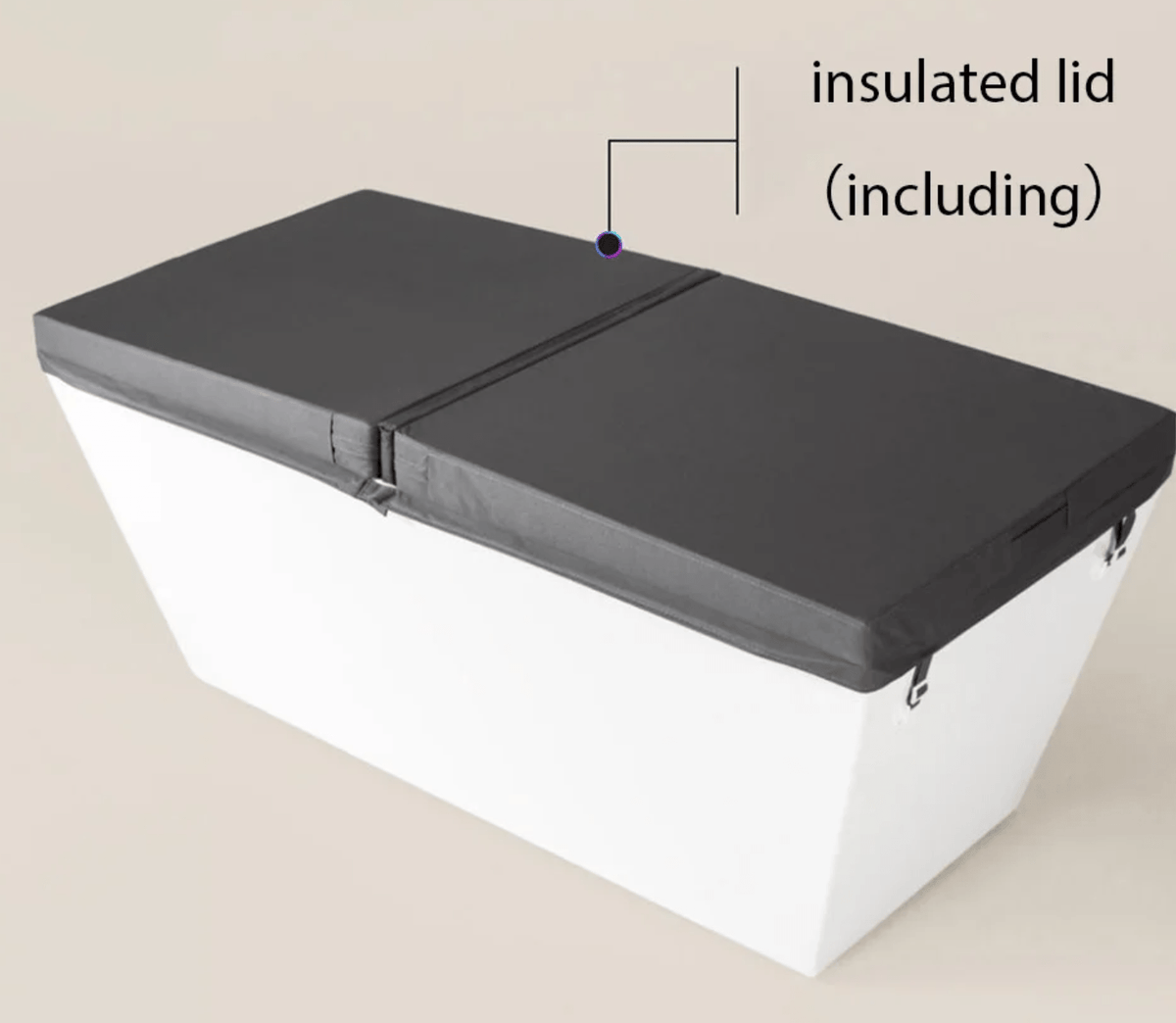 Gurgle All-in-One Plunge Pool with Integrated Chiller and Heater
