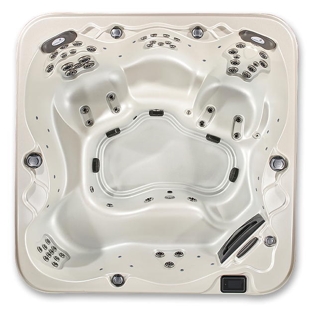 Monarch 5-Person Hot Tub with LED Lighting and Jet System