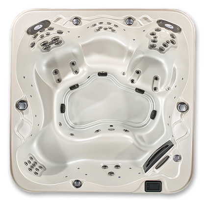 Monarch 5-Person Hot Tub with LED Lighting and Jet System