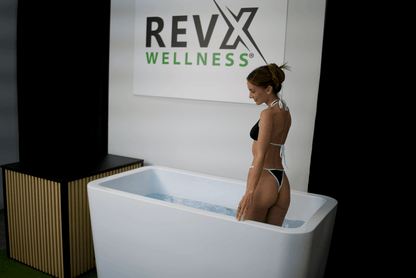 RevX X Tub Acrylic Cold Plunge with LUX 1.5 HP Chiller