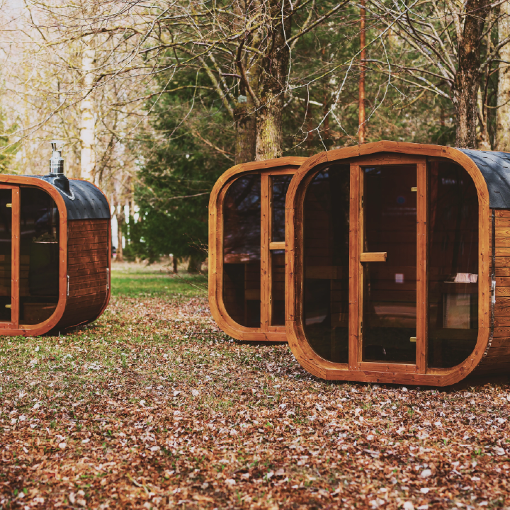 Mande MW20 5–6 Person Outdoor ThermoWood Sauna