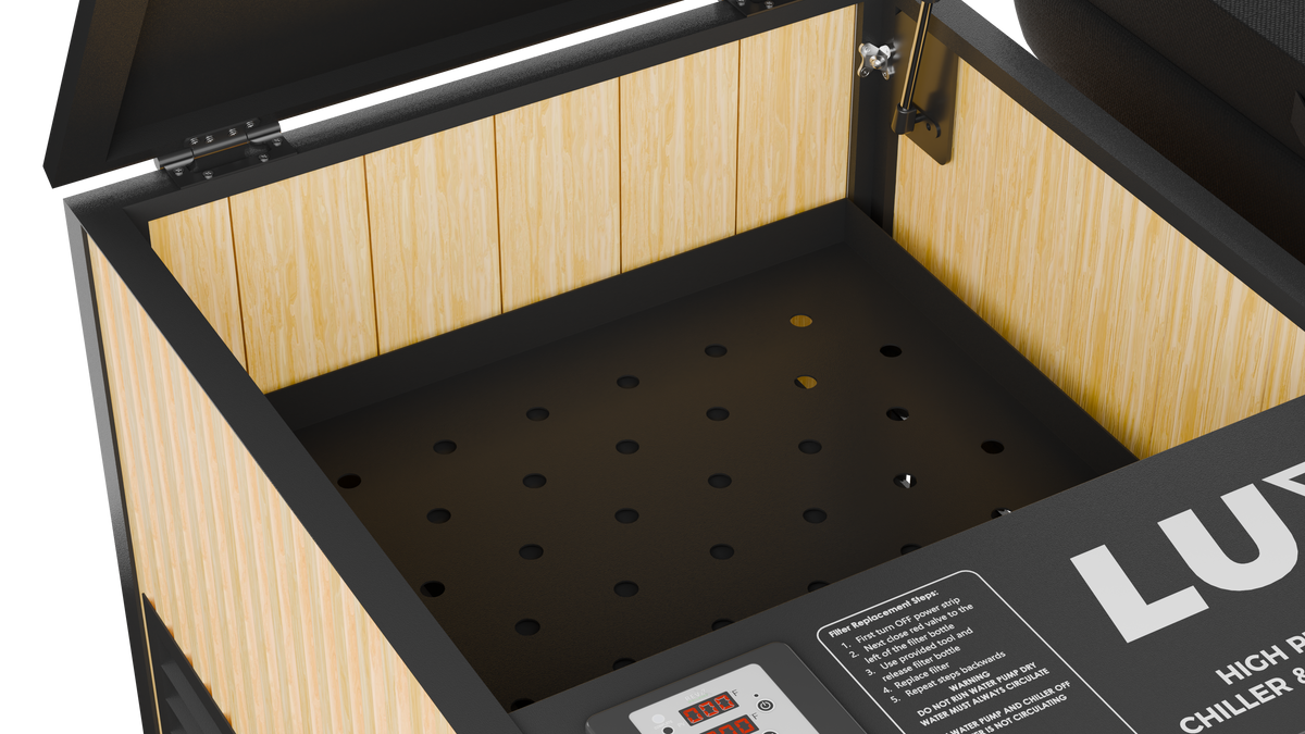 RevX X Tub Acrylic Cold Plunge with LUX 1.5 HP Chiller